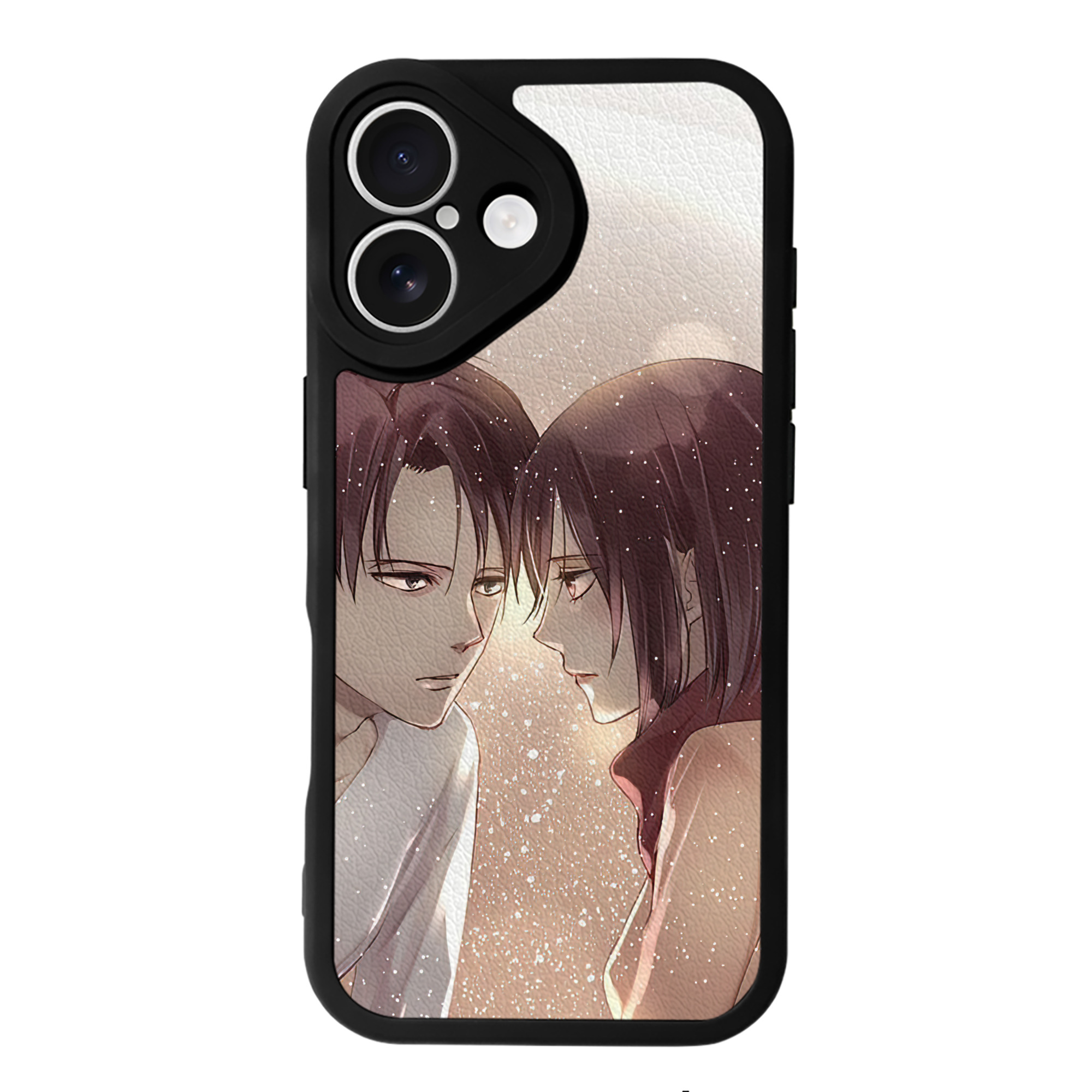 （画像用） 進撃の巨人 Attack on Titan 【iPhone 16シリーズ対応】シリコンスマホケース（レザー調） 材質：シリコン